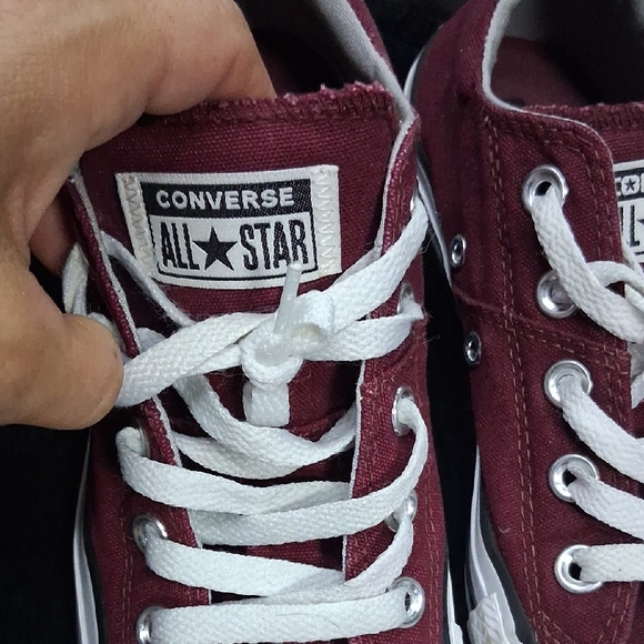 Converse Burgundy Sneakers - Picture 8 of 8